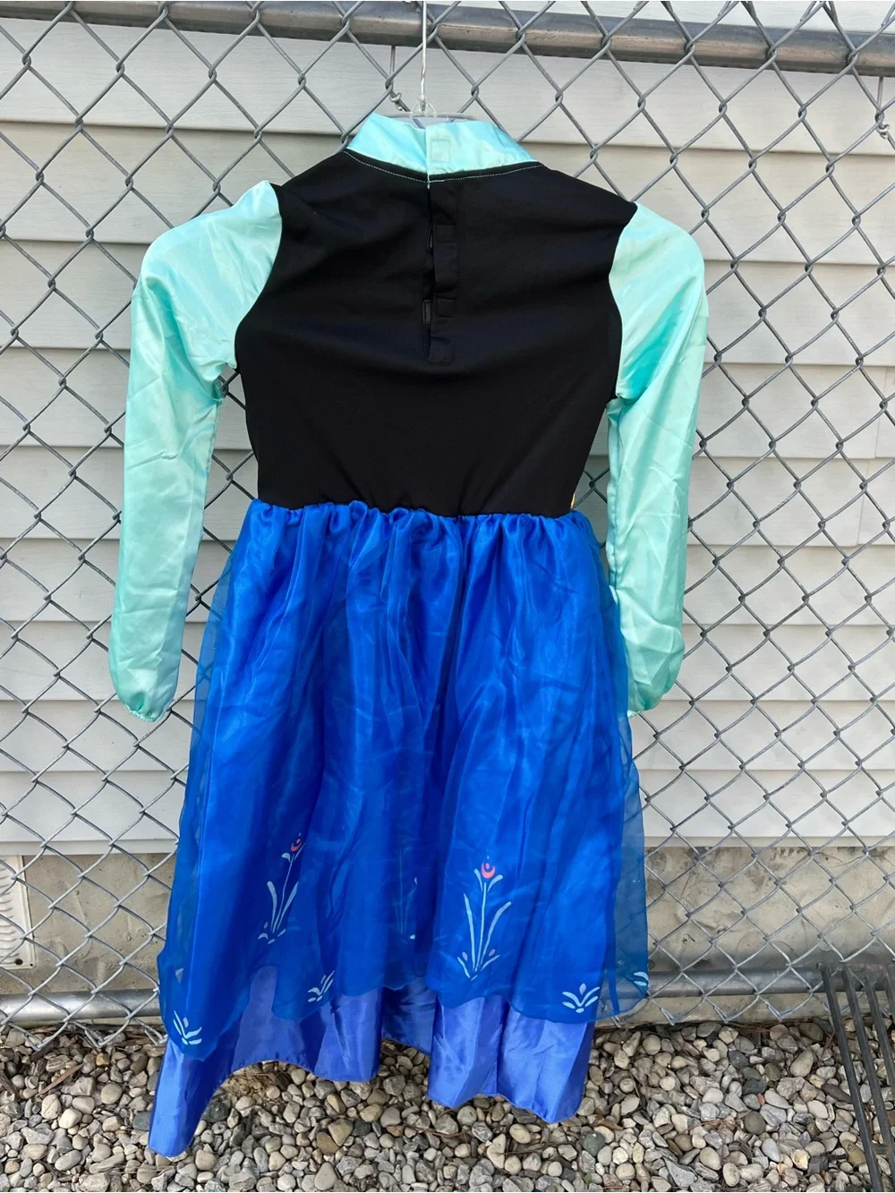 DISNEY STORE FROZEN ANNA Costume - Girls Size 9/10 Halloween Dress Up Princess - Picture 4 of 9